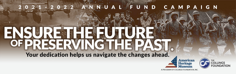 2021 Annual Fund Appeal - Ensure the Future of Preserving the Past