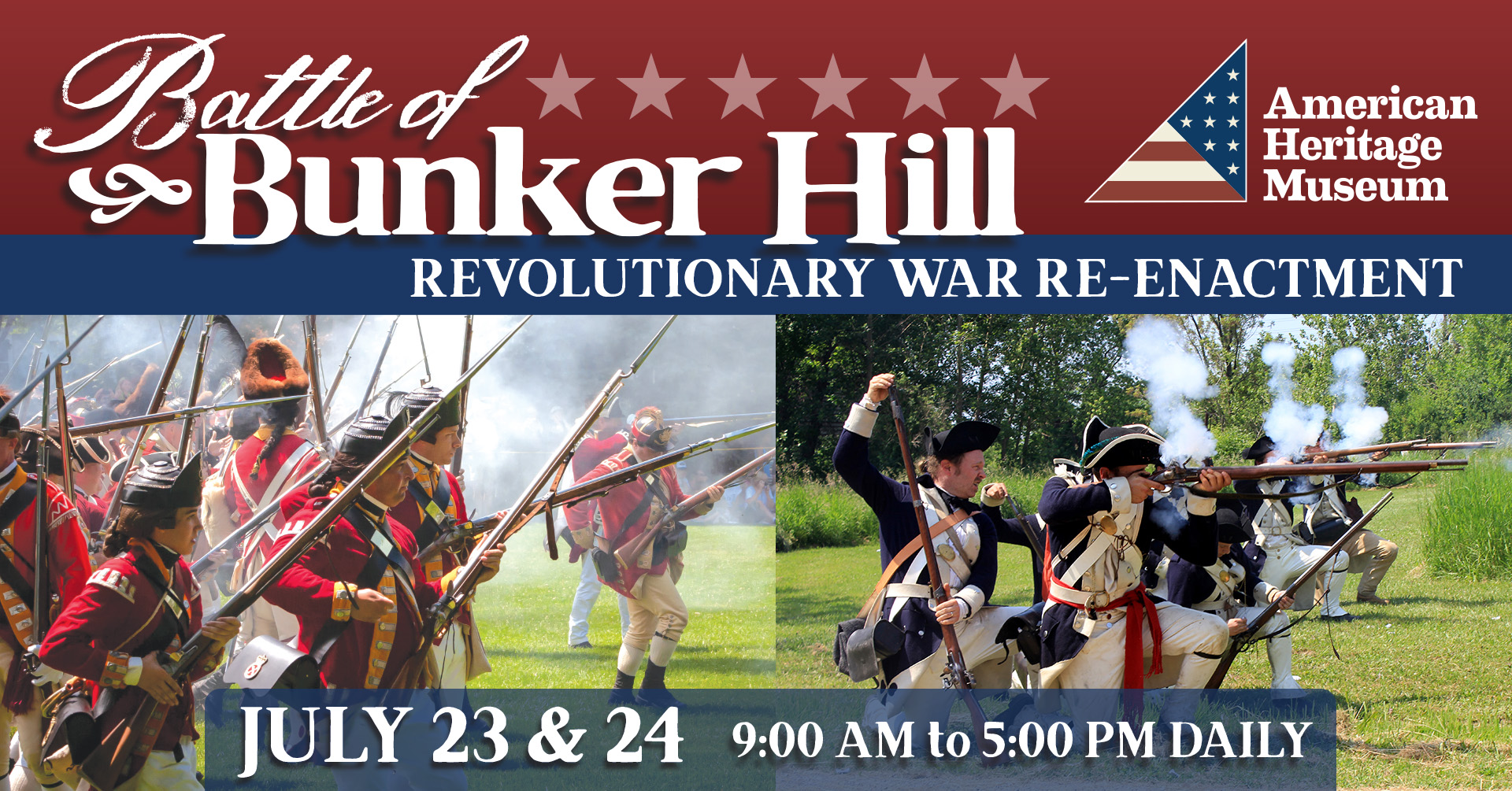 Battle of Bunker Hill - Revolutionary War Re-Enactment