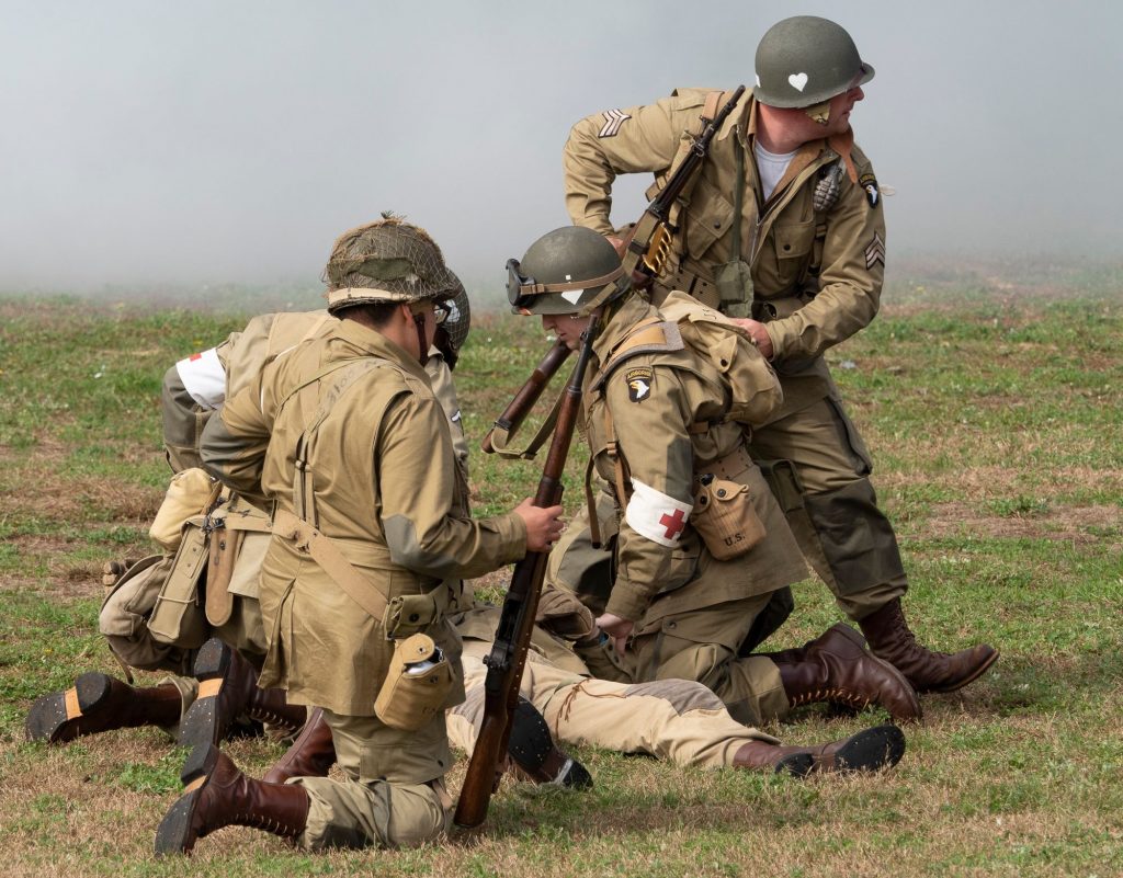 WWII Airborne MisDrops - WWII Re-enactor Display - The American ...